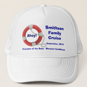 Life Ring Personalised Cruise Trucker Hat