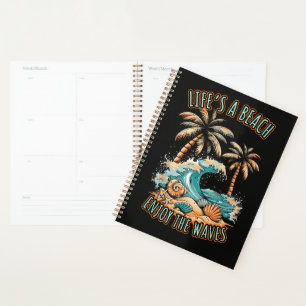 Life´s a Beach Summer Vacation Tropical Beach Planner