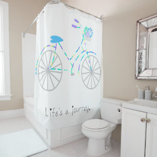 Life’s a Journey. Shower Curtain
