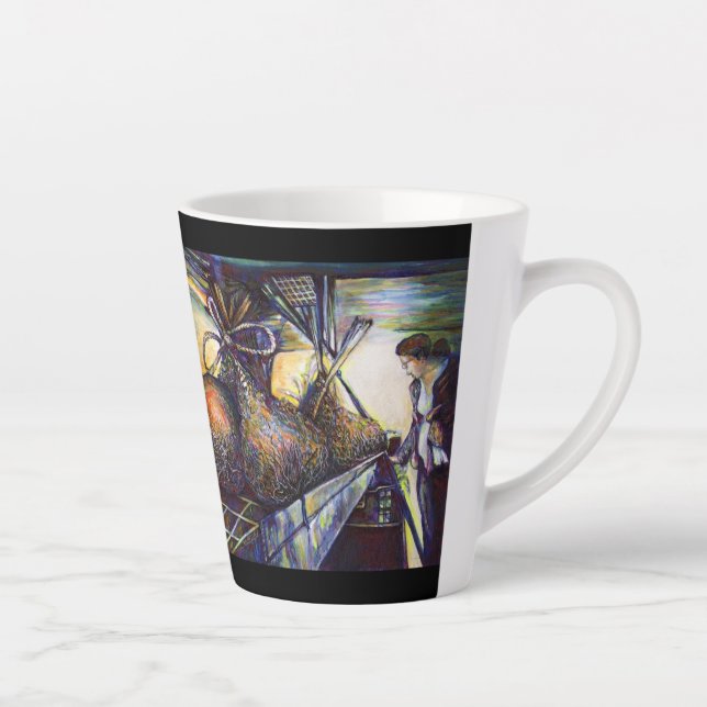 Life’s Hurling Destiny Latte Mug (Right)