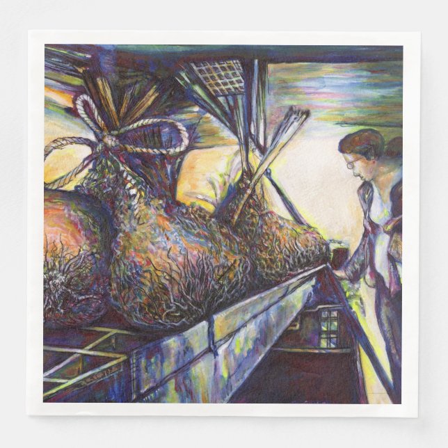 Life’s Hurling Destiny Napkin (Front)