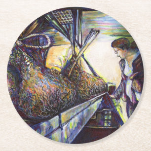Life’s Hurling Destiny Round Paper Coaster