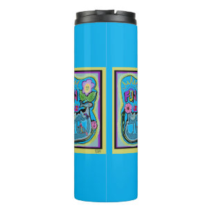 Life’s too short, Have Fun! Whimsical Joy Thermal Tumbler