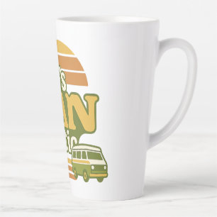 Life’s VANtastic Retro 70s Van Graphic Latte Mug