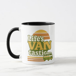Life’s VANtastic Retro 70s Van Graphic Mug