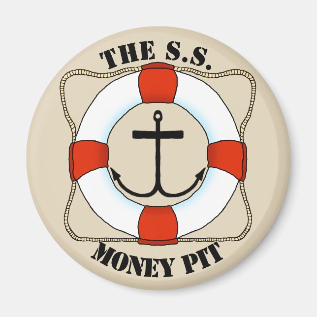Life Saver & Anchor Magnet (Front)