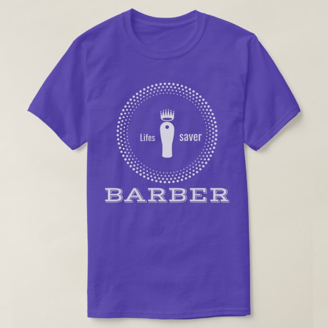 Life Saver Barber T-Shirt (Design Front)