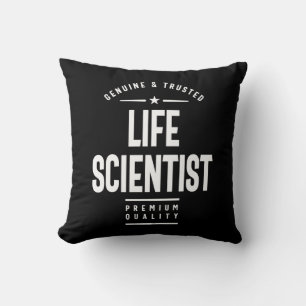 Life Scientist Job Title Gift Cushion