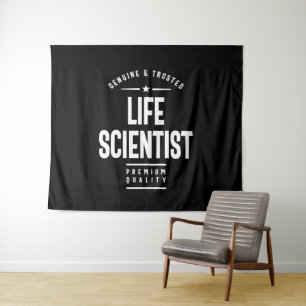 Life Scientist Job Title Gift Tapestry