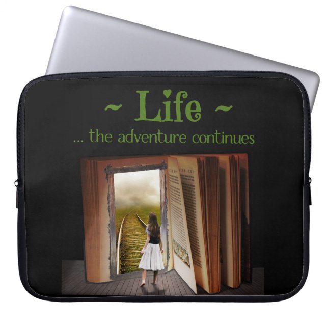 Life, the adventure continues Electronics Bag (Front)