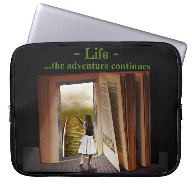 Life, the adventure continues Electronics Bag (Front)