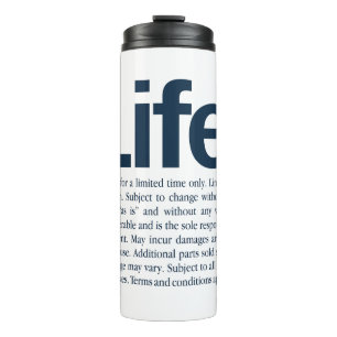 Life* Thermal Tumbler