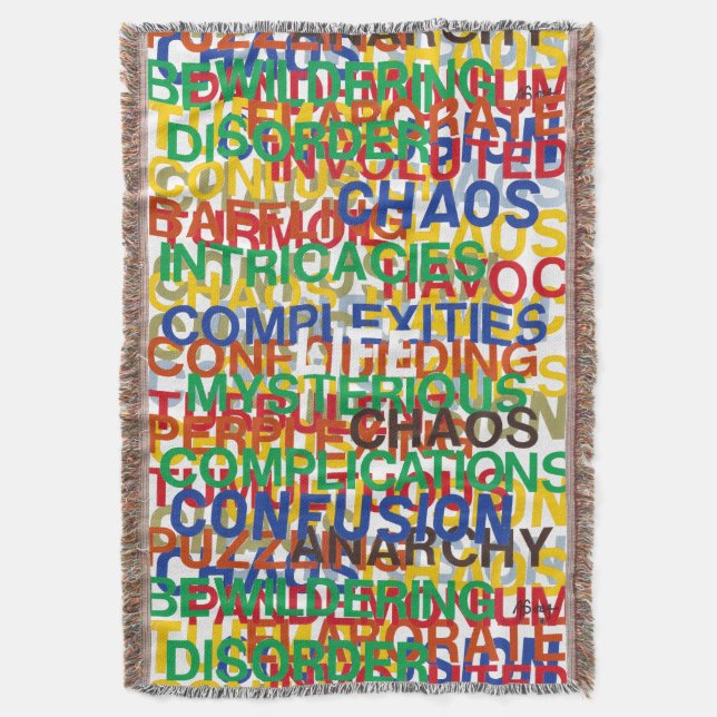 Life Throw Blanket (Front Vertical)