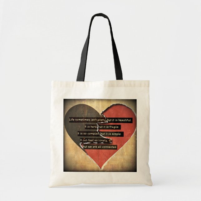 Life Tote Bag (Front)