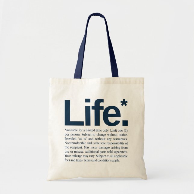 Life* Tote Bag (Front)