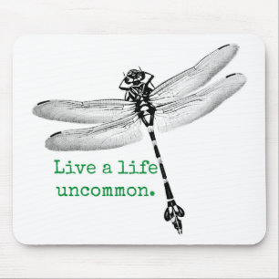 Life Uncommon Dragonfly Mouse Pad