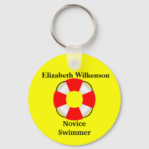 Life Vest Attachment Name Swim Skill Key Ring