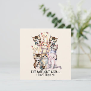 Life Without Cats? I Don’t Think So