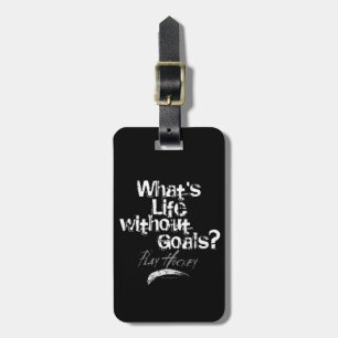Life Without Goals (Hockey) Luggage Tag