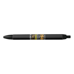 Life Without Jesus Funny Christian Religious Faith Black Ink Pen