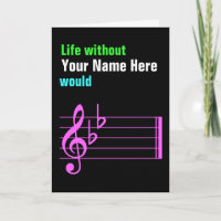 Life without music would be flat