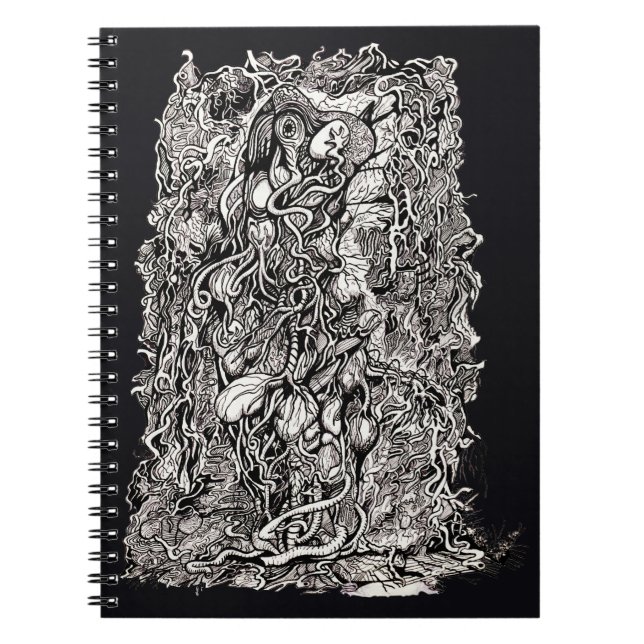 Life Without Skin by Brian Benson Notebook (Front)