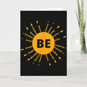 Life Work Inspiration Motivational Positive Saying Card