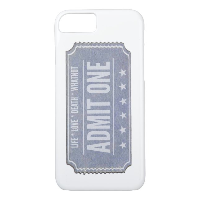 Life:  You only get one ticket.  Don't waste it. Case-Mate iPhone Case (Back)