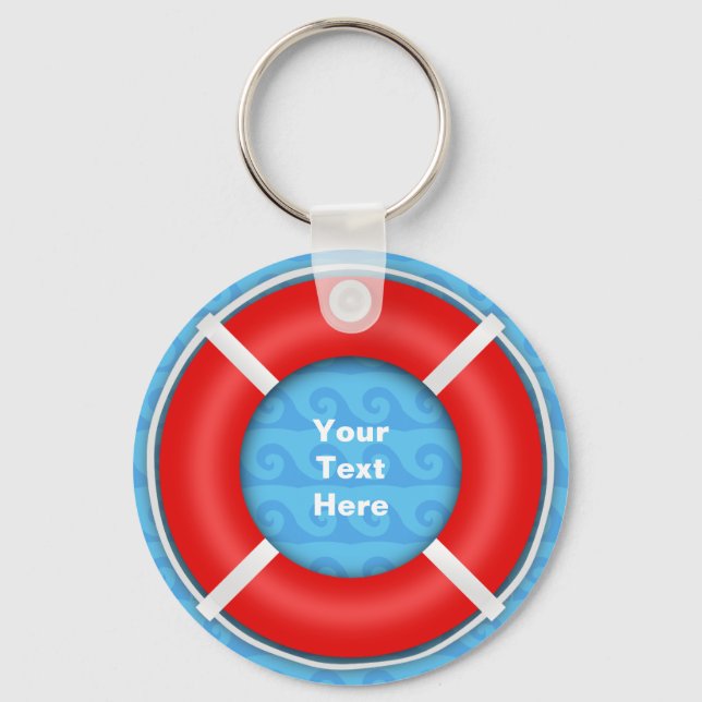 Lifebuoy Key Ring (Front)