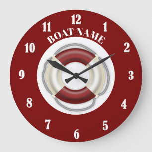 Lifebuoy Large Clock