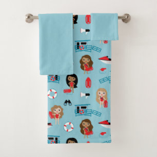 Lifeguard Bath Towel Set