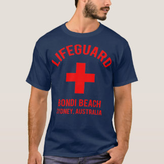 Lifeguard Bondi Beach Sydney Australia Beach T-Shirt