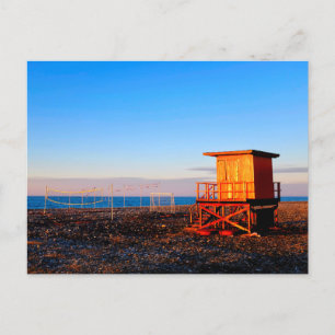 Lifeguard Cabin Postcard