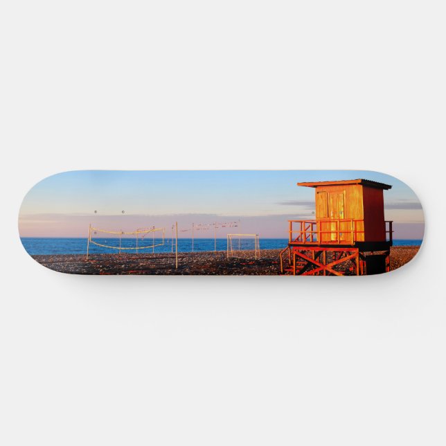 Lifeguard Cabin Skateboard (Horz)