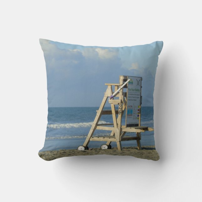 Lifeguard Chair At Folly Cushion (Front)