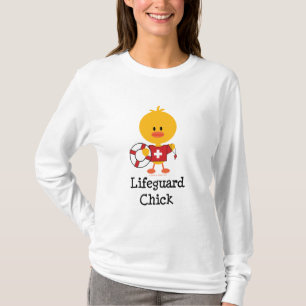 Lifeguard Chick Hoodie T-Shirt