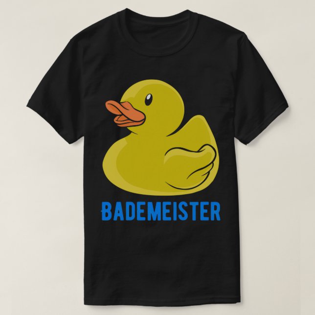 Lifeguard Duck Rubber Duck Duck Rubber Duck Funny  T-Shirt (Design Front)