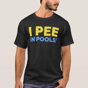 Lifeguard I Pee In Pools Swimmer T-Shirt