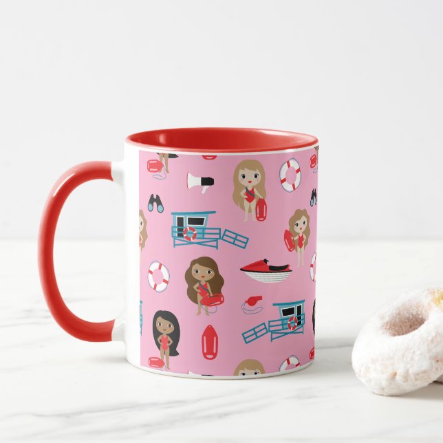 Lifeguard Mug (With Donut)