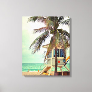 Lifeguard Station  Florida Canvas Print