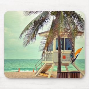 Lifeguard Station Florida Mouse Pad