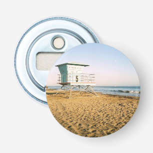 Lifeguard Tower in Santa Cruz Bottle Opener