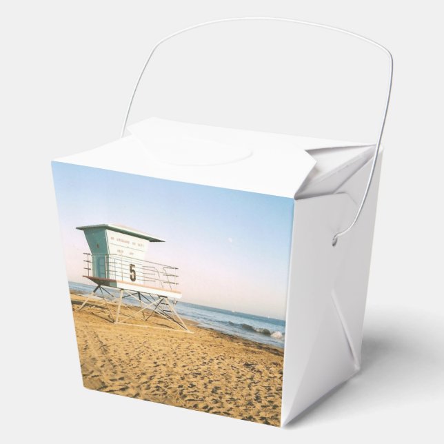 Lifeguard Tower in Santa Cruz Favour Box (Front)