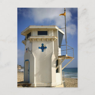 Lifeguard Tower Postcard