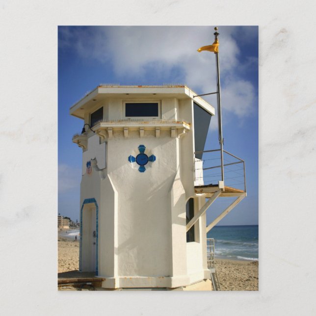 Lifeguard Tower Postcard (Front)