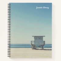 Lifeguard Watch Tower at the Beach Photo Name