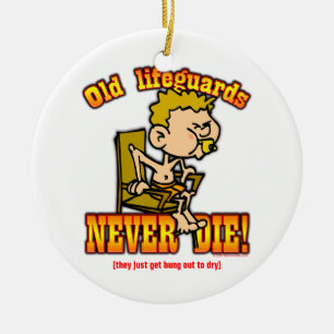 Lifeguards Ceramic Ornament