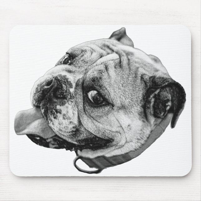 Lifelike Desk Friend Mouse Pad (Front)