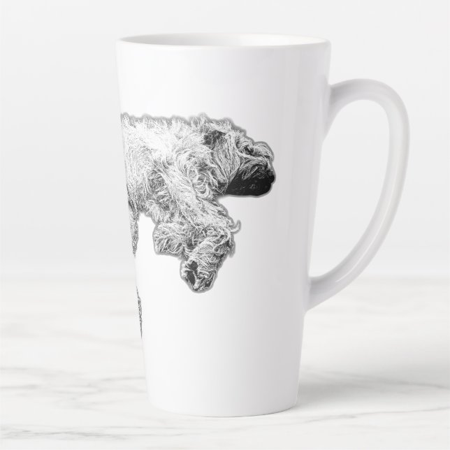 Lifelike Spinone Feeling Good Coffee Mug (Right)