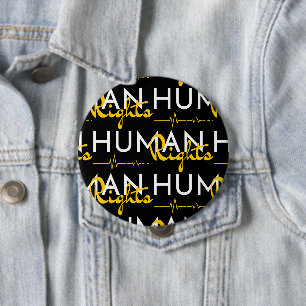 Lifeline to Human Rights 10 Cm Round Badge